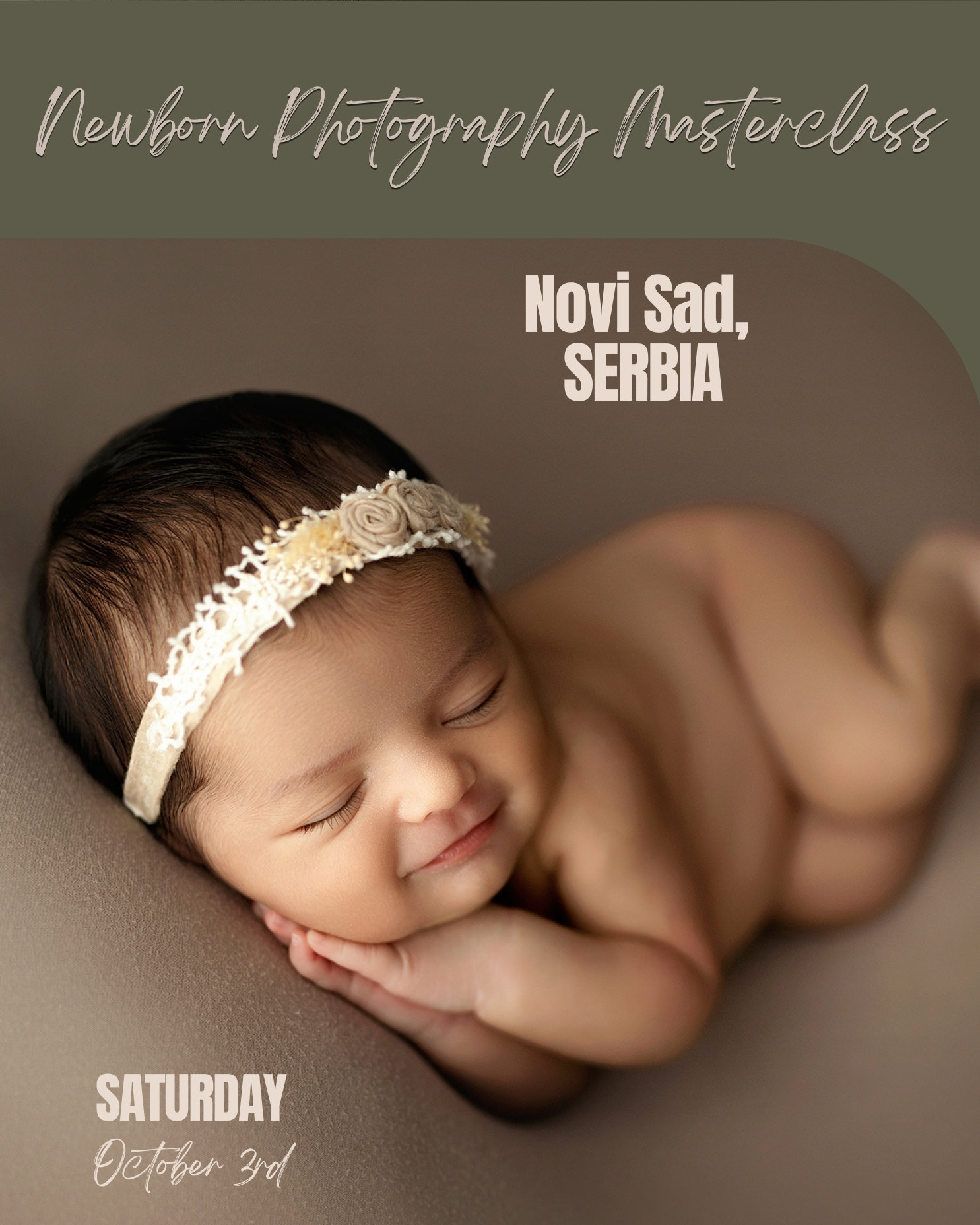 Newborn Masterclass Novi Sad 1 Day Masterclass Novi Sad, Serbia - Image 1