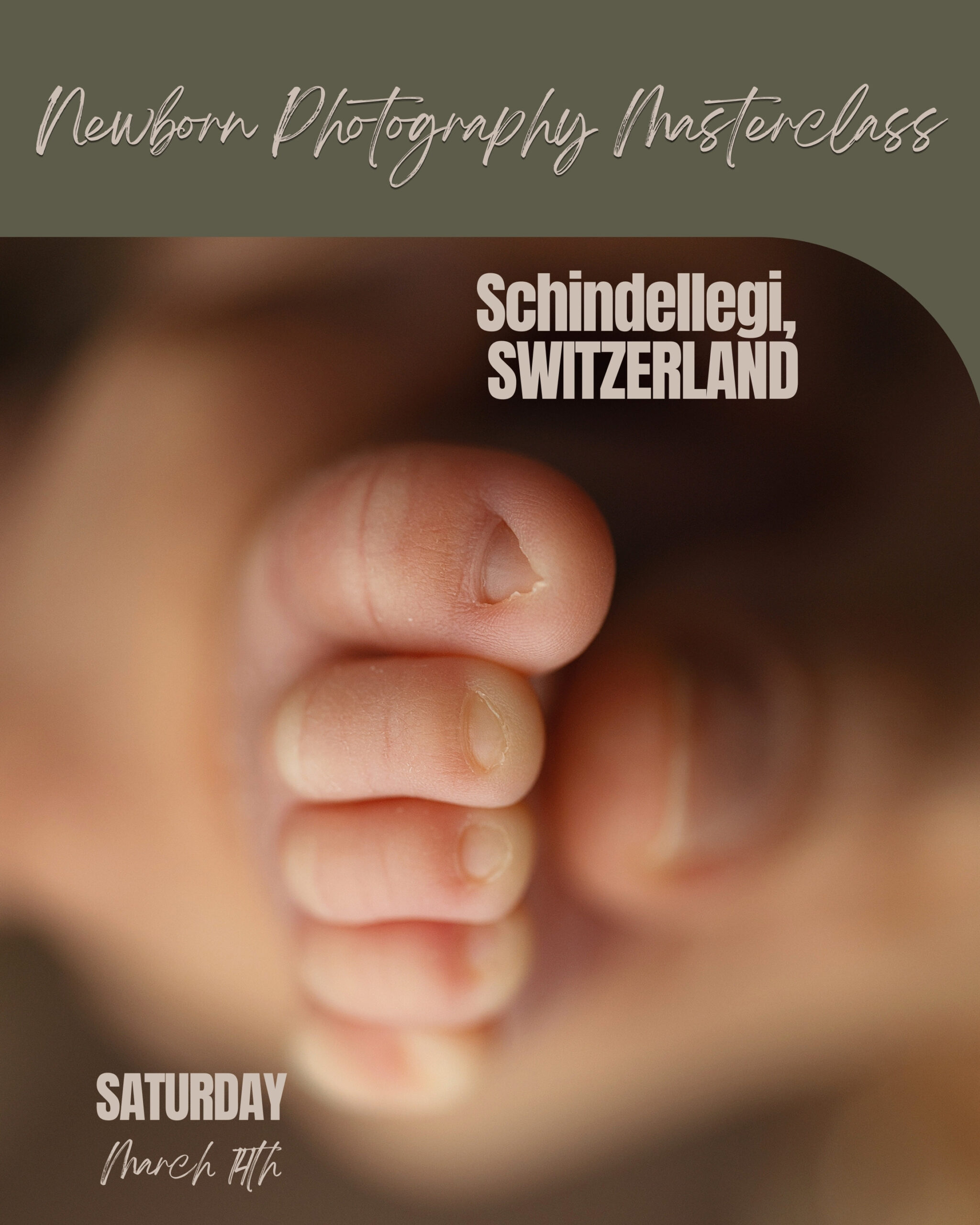Newborn Photography Masterclass Switzerland 1 Day Masterclass Schindellegi, Switzerland - Image 1