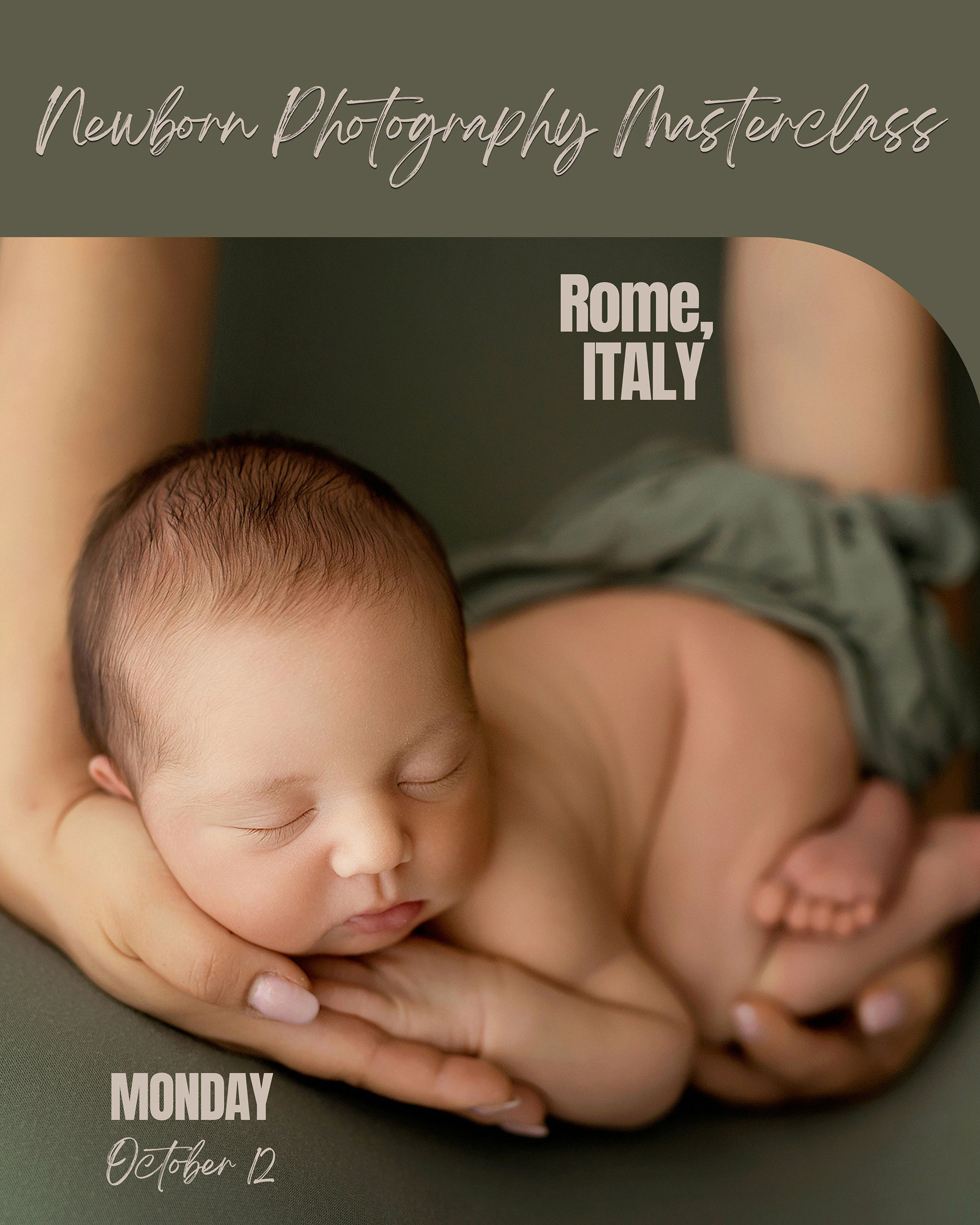 Newborn Masterclass Rome 1 Day Masterclass Rome, Italy - Image 1